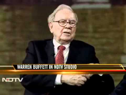 Warren Buffett answering stock market questions from students in India